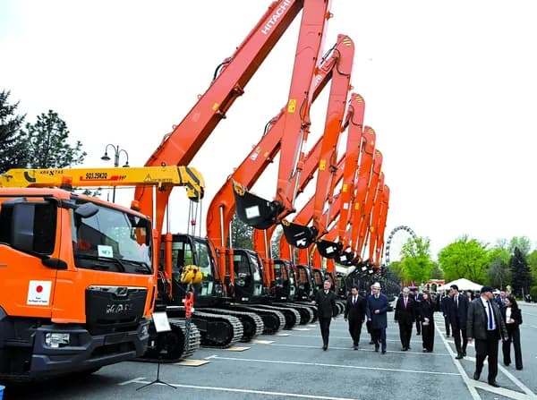 Дехканам - машины  для водных артерий