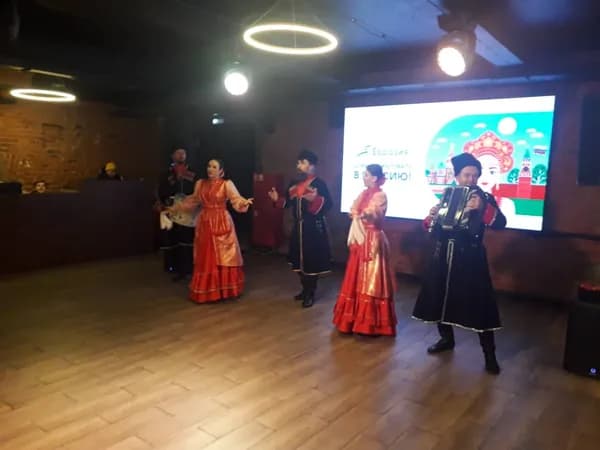 Московский ужин для журналистов Кыргызстана